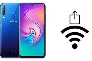 Générer un QR code avec la clé Wifi sur un Infinix S4