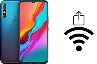 Générer un QR code avec la clé Wifi sur un Infinix Hot 8