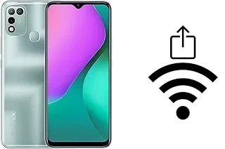 Générer un QR code avec la clé Wifi sur un Infinix Hot 10 Play