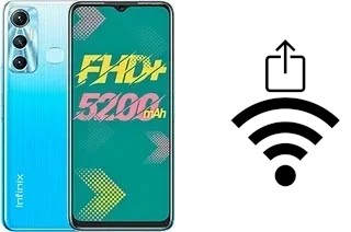 Générer un QR code avec la clé Wifi sur un Infinix Hot 11