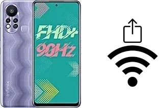 Générer un QR code avec la clé Wifi sur un Infinix Hot 11s