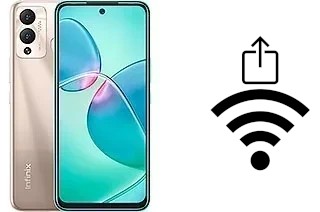 Générer un QR code avec la clé Wifi sur un Infinix Hot 12 Play NFC