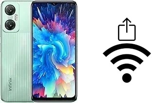 Générer un QR code avec la clé Wifi sur un Infinix Hot 20