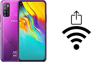 Générer un QR code avec la clé Wifi sur un Infinix Hot 9 Pro