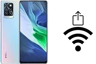 Générer un QR code avec la clé Wifi sur un Infinix Note 10 Pro