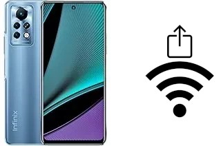 Générer un QR code avec la clé Wifi sur un Infinix Note 11 Pro