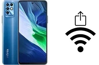 Générer un QR code avec la clé Wifi sur un Infinix Note 11i