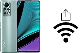 Générer un QR code avec la clé Wifi sur un Infinix Note 11s