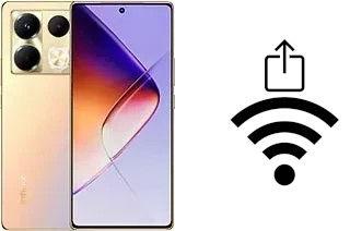 Générer un QR code avec la clé Wifi sur un Infinix Note 40