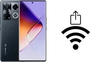 Générer un QR code avec la clé Wifi sur un Infinix Note 40 Pro+