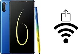 Générer un QR code avec la clé Wifi sur un Infinix Note 6