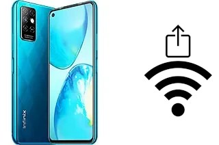 Générer un QR code avec la clé Wifi sur un Infinix Note 8i