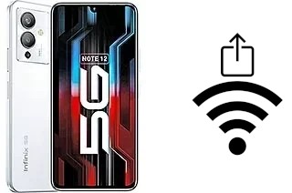 Générer un QR code avec la clé Wifi sur un Infinix Note 12 5G