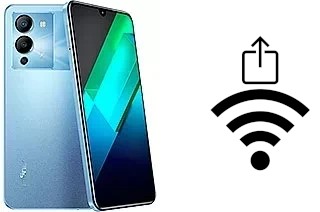 Générer un QR code avec la clé Wifi sur un Infinix Note 12 G96