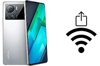 Générer un QR code avec la clé Wifi sur un Infinix Note 12 VIP