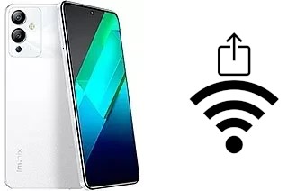 Générer un QR code avec la clé Wifi sur un Infinix Note 12i