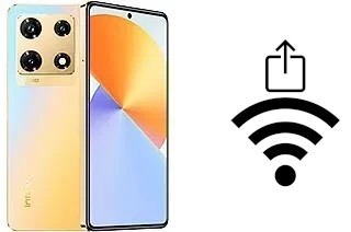 Générer un QR code avec la clé Wifi sur un Infinix Note 30 Pro