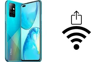 Générer un QR code avec la clé Wifi sur un Infinix Note 8