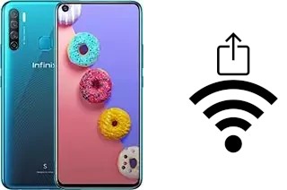 Générer un QR code avec la clé Wifi sur un Infinix S5