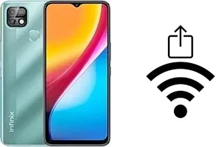 Générer un QR code avec la clé Wifi sur un Infinix Smart 5 Pro