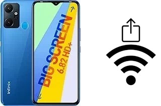 Générer un QR code avec la clé Wifi sur un Infinix Smart 6 Plus (India)