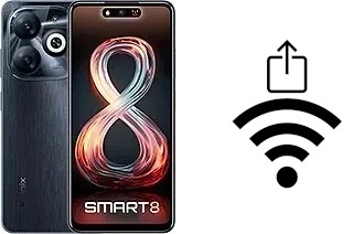 Générer un QR code avec la clé Wifi sur un Infinix Smart 8 (India)