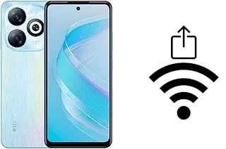 Générer un QR code avec la clé Wifi sur un Infinix Smart 8 Pro