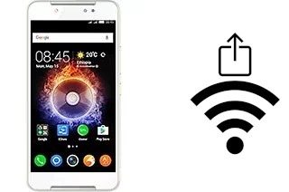 Générer un QR code avec la clé Wifi sur un Infinix Smart