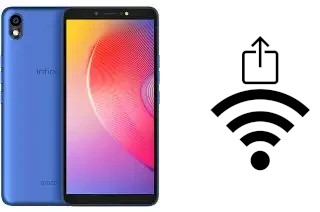 Générer un QR code avec la clé Wifi sur un Infinix Smart 2 HD