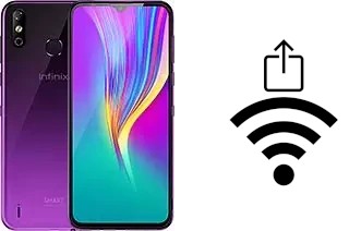 Générer un QR code avec la clé Wifi sur un Infinix Smart 4