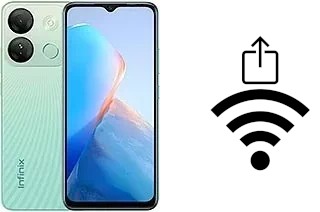 Générer un QR code avec la clé Wifi sur un Infinix Smart 7 HD