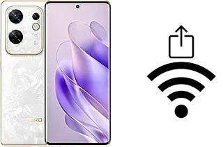 Générer un QR code avec la clé Wifi sur un Infinix Zero 30 4G