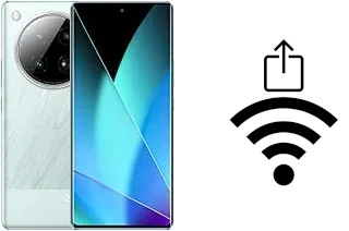 Comment générer un QR code avec le clé de sécurité réseau Wifi sur un Infinix Zero 40 4G