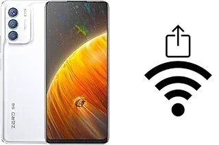 Générer un QR code avec la clé Wifi sur un Infinix Zero 5G 2023