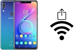 Générer un QR code avec la clé Wifi sur un Infinix Zero 6