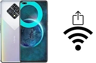 Générer un QR code avec la clé Wifi sur un Infinix Zero 8i