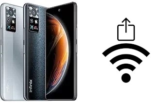 Générer un QR code avec la clé Wifi sur un Infinix Zero X Neo