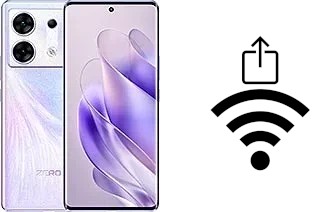 Générer un QR code avec la clé Wifi sur un Infinix Zero 30