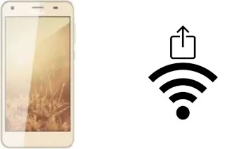 Générer un QR code avec la clé Wifi sur un InFocus A1