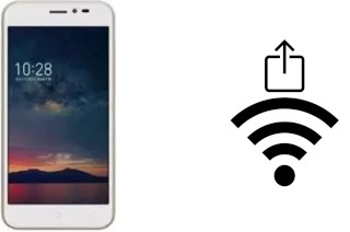 Générer un QR code avec la clé Wifi sur un InFocus A2