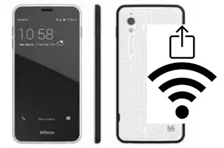 Générer un QR code avec la clé Wifi sur un InFocus M370