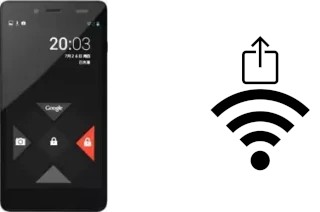 Générer un QR code avec la clé Wifi sur un InFocus M512