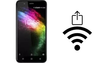 Générer un QR code avec la clé Wifi sur un InFocus M5s