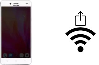 Générer un QR code avec la clé Wifi sur un InFocus M680