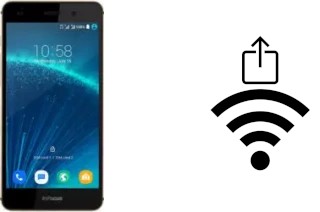 Générer un QR code avec la clé Wifi sur un InFocus M808