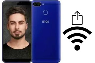 Générer un QR code avec la clé Wifi sur un Inoi 5