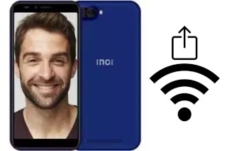 Générer un QR code avec la clé Wifi sur un Inoi 5i Lite