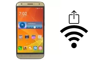 Générer un QR code avec la clé Wifi sur un Inovo I458