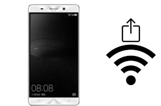 Générer un QR code avec la clé Wifi sur un Inovo I618