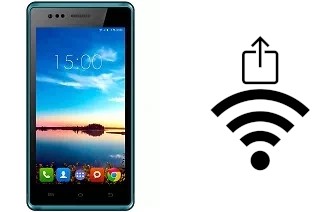 Générer un QR code avec la clé Wifi sur un Intex Aqua 4.5E